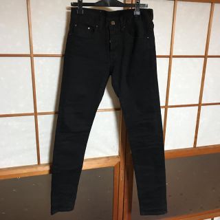 フィアオブゴッド(FEAR OF GOD)のmnml S1デニム　28インチ　ブラック(デニム/ジーンズ)