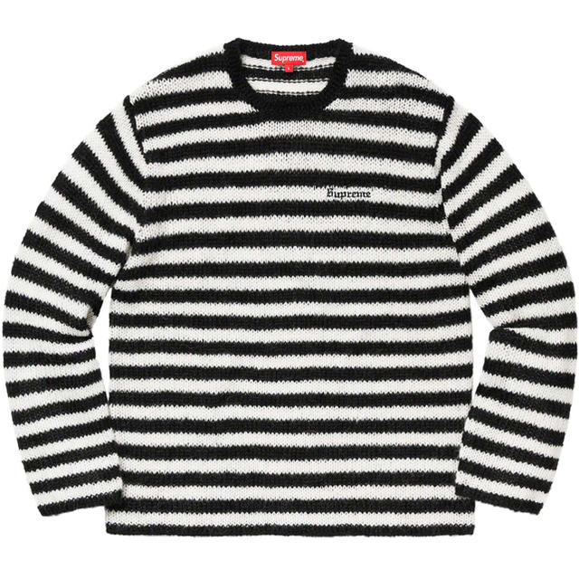 シュプリーム Supreme Stripe Mohair Sweater