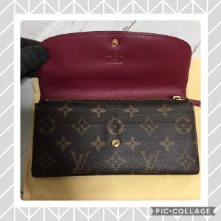 ルイヴィトン(LOUIS VUITTON)のLOUISVUITTON🌸エミリー長財布            🌸正規品(財布)