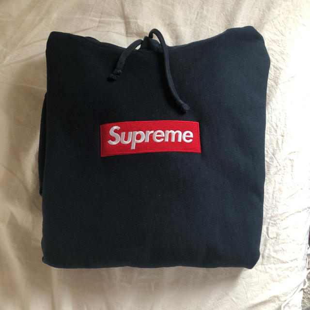 supreme box logo パーカー