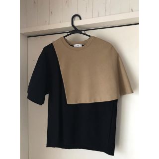 ハイク(HYKE)のHYKE アシンメトリーTシャツ(Tシャツ(半袖/袖なし))