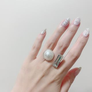 ドゥーズィエムクラス(DEUXIEME CLASSE)のPerl & bijou ring(リング(指輪))