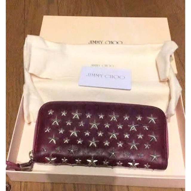 JIMMY CHOO フィリッパ 無地 長財布☆セール☆