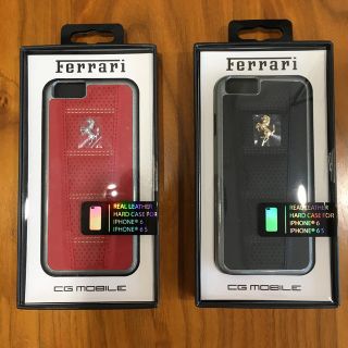 フェラーリ(Ferrari)のiPhone6 6s 新品 フェラーリ スマホケース  2個セット！(iPhoneケース)