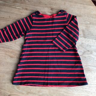 プチバトー(PETIT BATEAU)のプチバトーワンピース　12m(ワンピース)