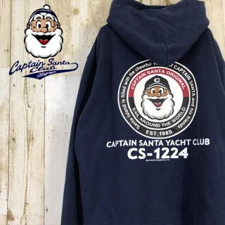 キャプテンサンタ(CAPTAIN SANTA)のCAPTAIN SANTA キャプテンサンタ パーカー ジップ バックプリント(パーカー)