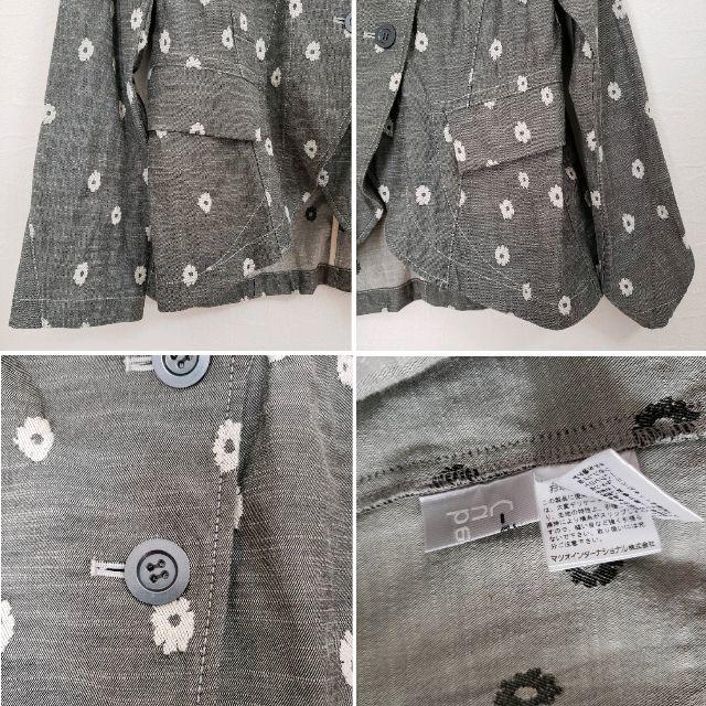 Sensounico(センソユニコ)のUSEDセンソユニコ キューブ キューブ フラワー刺繍総柄綿混ジャケットブルゾン レディースのジャケット/アウター(ブルゾン)の商品写真