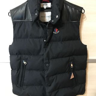 モンクレール(MONCLER)の（chunta様専用）ジュンヤマン x モンクレール◎レザー 切替 ダウンベスト(ダウンベスト)