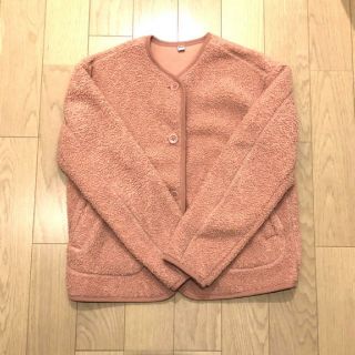 ユニクロ(UNIQLO)のユニクロ ボアフリース(ノーカラージャケット)