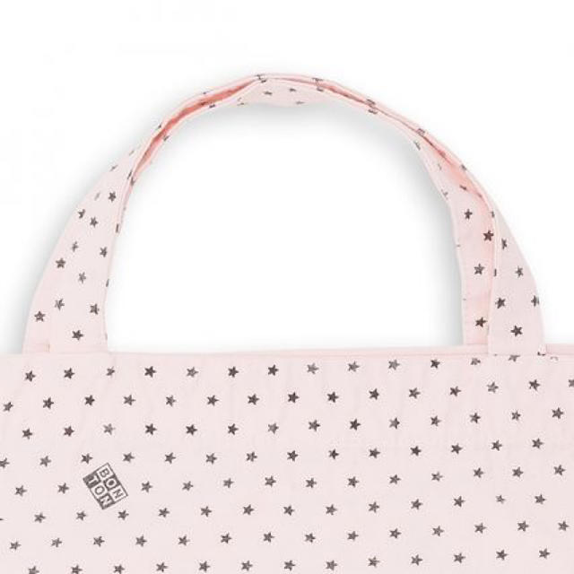 こども ビームス(コドモビームス)のボントントートバッグ　薄ピンク レディースのバッグ(トートバッグ)の商品写真