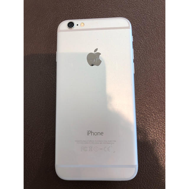 iPhone 6 Silver 64 GBスマートフォン/携帯電話