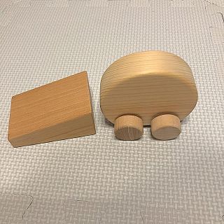 ムジルシリョウヒン(MUJI (無印良品))の無印くるりんカー(積み木/ブロック)