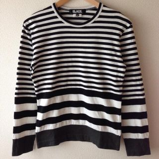 コムデギャルソン(COMME des GARCONS)のブラックコムデギャルソン カットソー S(Tシャツ/カットソー(七分/長袖))