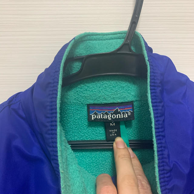 patagonia(パタゴニア)の古着 USED patagonia ナイロンジャケット メンズのジャケット/アウター(ナイロンジャケット)の商品写真