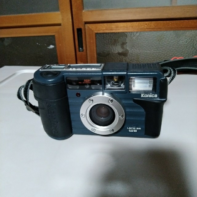 KONICA MINOLTA(コニカミノルタ)の現場監督　konica lens28WB ジャンク品扱い スマホ/家電/カメラのカメラ(フィルムカメラ)の商品写真