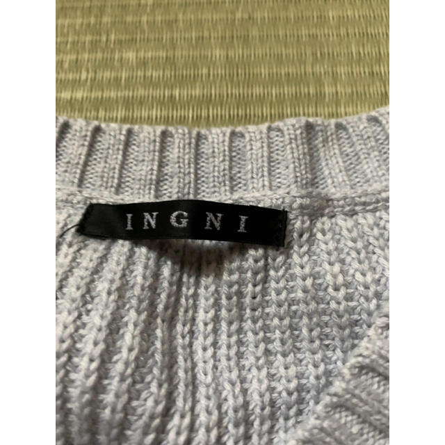 INGNI(イング)のベスト　グレー レディースのトップス(ベスト/ジレ)の商品写真