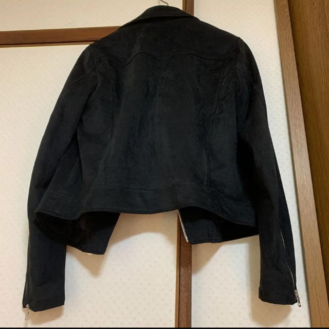 UNIQLO(ユニクロ)のminminさん様専用ユニクロライダージャケット レディースのジャケット/アウター(ライダースジャケット)の商品写真