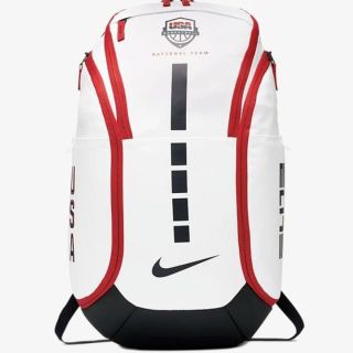 ナイキ(NIKE)の【限定】NIKE Elite Backpack USA代表モデル(白)(バスケットボール)