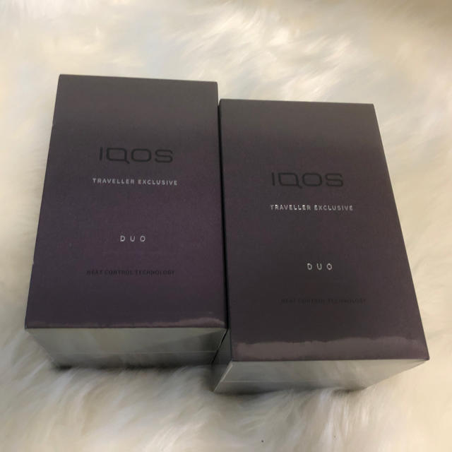 アイコスニ個セット！IQOS 3 DUO 空港限定 イリディセントパープル 紫