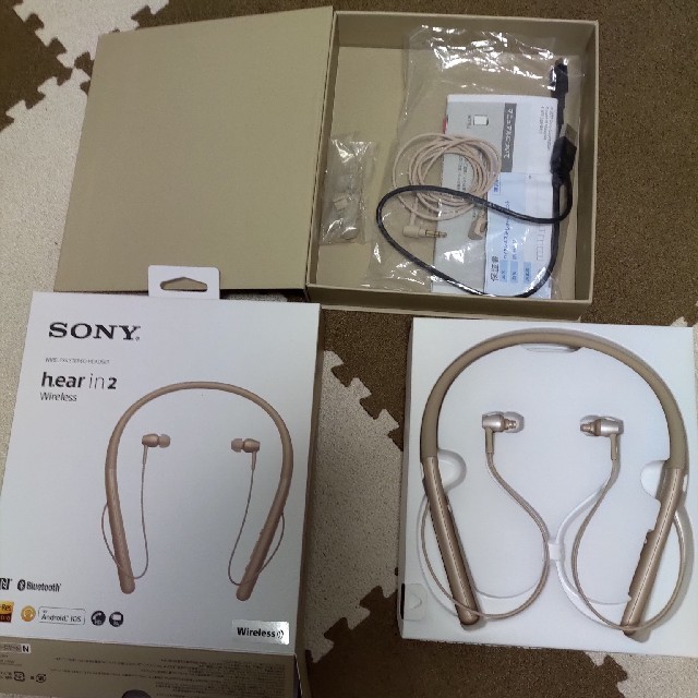 値下げ！　SONYワイヤレスイヤホン　ヘッドセット　WI-H700