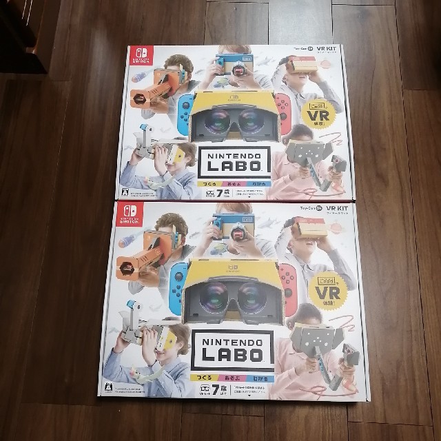 新品未開封 2個 ニンテンドー Labo Toy-Con 04 VR Kit