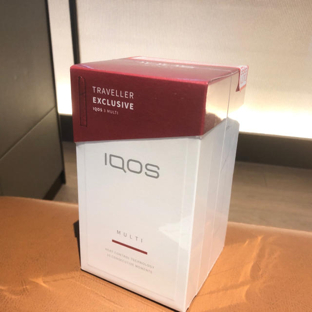 IQOS - iQOS アイコス3 マルチ　国際線限定仕様 未登録 ラディアンレッド 赤