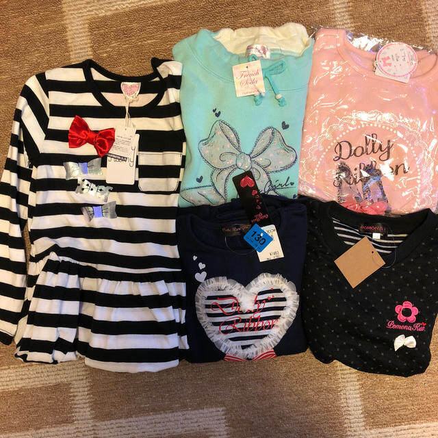 ao様専用 女の子 子供服 まとめ売り size130 キッズ/ベビー/マタニティのキッズ服女の子用(90cm~)(その他)の商品写真