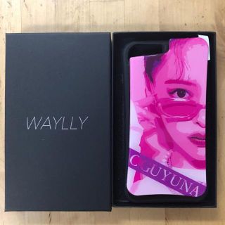 WAYLLY ウェイリー 小倉由菜 スマホケース iPhon8 プラス用(iPhoneケース)