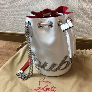 ルブタン　Marie Jane Bucket　ホワイト　希少