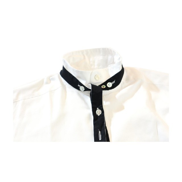 Yohji Yamamoto - ヨウジヤマモト ネクタイシャツ ハイネック Yohji Yamamoto - ヨウジヤマモト ネクタイシャツ ハイネック