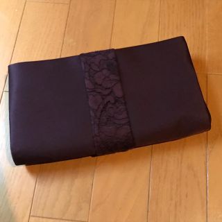 RENA    LANGE  クラッチバッグ　ボルドー　未使用(クラッチバッグ)