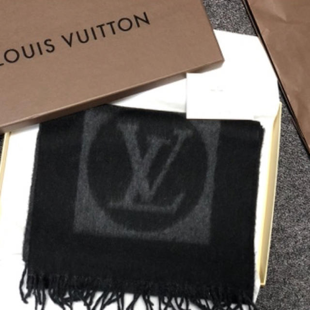 LOUIS VUITTON(ルイヴィトン)のルイヴィトン Louis Vuitton エシャルプ カーディフ メンズのファッション小物(マフラー)の商品写真