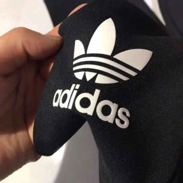 adidas(アディダス)のアディダスオリジナルス レギンス タイツ トレフォイル ロゴ M レディースのレッグウェア(レギンス/スパッツ)の商品写真