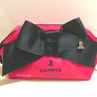 ランバンオンブルー(LANVIN en Bleu)の未使用 ポーチ LANVIN en Bleu(ポーチ)