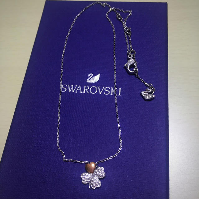 SWAROVSKI(スワロフスキー)のスワロフスキー　クローバーネックレス レディースのアクセサリー(ネックレス)の商品写真