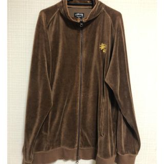 OLD STUSSY ベロア　ジャージー　トラックジャケット　ステューシー