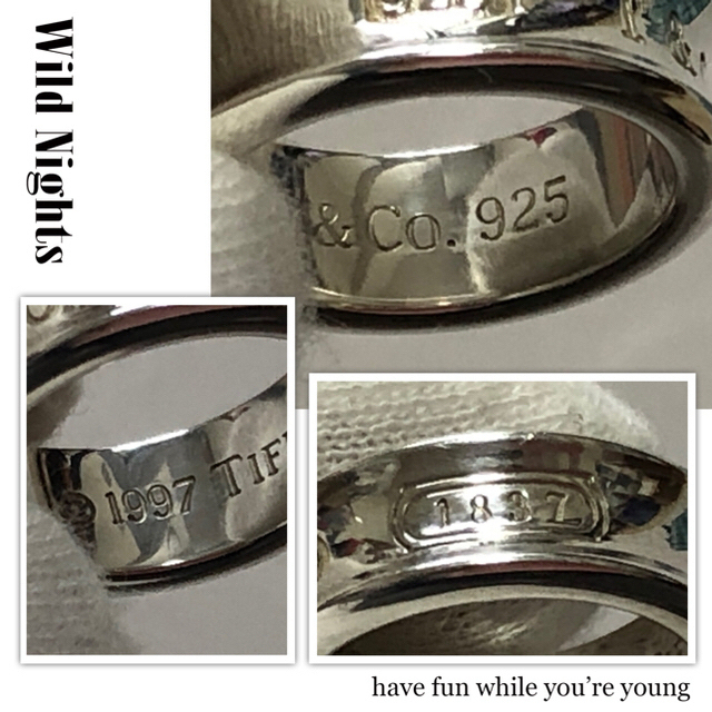 Tiffany & Co. - ティファニー 1997 silverリング 10号 《希少品 Tiffany & Co. - ティファニー 1997 silverリング 10号 《希少品