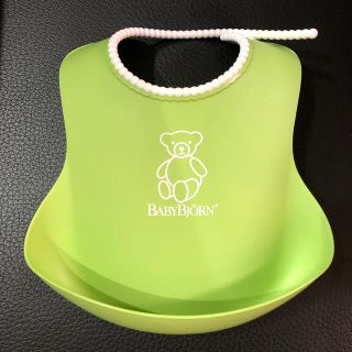 ベビービョルン(BABYBJORN)のベビービョルン  ソフトスタイ　美品(お食事エプロン)