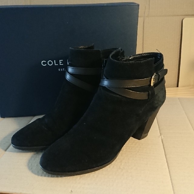 Cole Haan(コールハーン)の【お値引き】♪COLE HAAN スエードショートブーツ♪ レディースの靴/シューズ(ブーツ)の商品写真