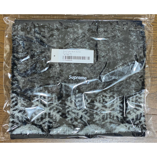 Supreme(シュプリーム)のSupreme Snowflake Neck Gaiter ネックウォーマー 黒 メンズのファッション小物(ネックウォーマー)の商品写真