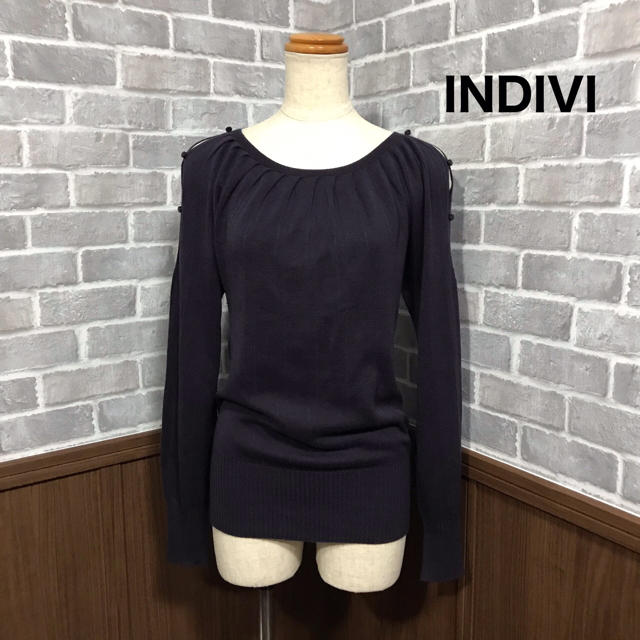 INDIVI(インディヴィ)のINDIVI ニット レディースのトップス(ニット/セーター)の商品写真