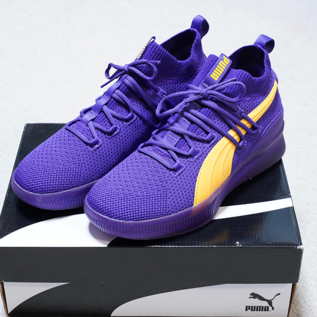 PUMA(プーマ)のPUMA CLYDE COURT 'LAKERS' 26.5cm スポーツ/アウトドアのスポーツ/アウトドア その他(バスケットボール)の商品写真