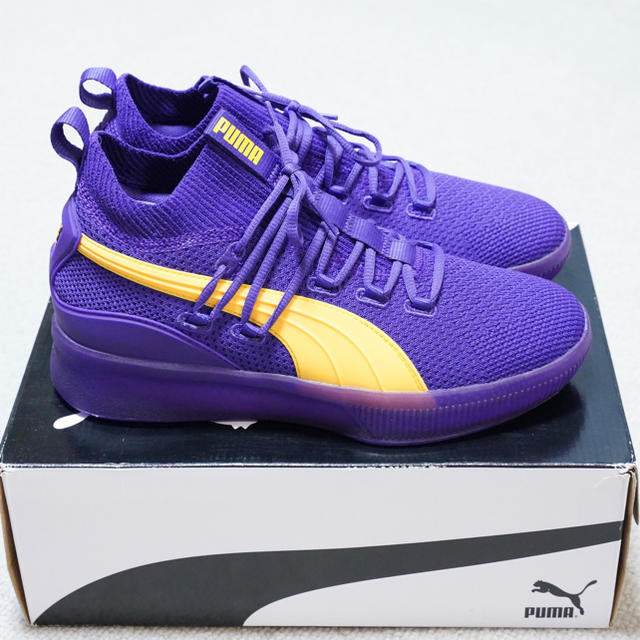 PUMA(プーマ)のPUMA CLYDE COURT 'LAKERS' 26.5cm スポーツ/アウトドアのスポーツ/アウトドア その他(バスケットボール)の商品写真