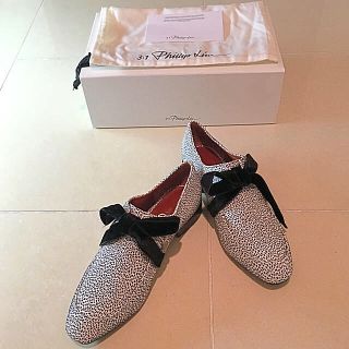 スリーワンフィリップリム(3.1 Phillip Lim)の●新品●フィリップリム　ドレスシューズ　24.5㎝(ローファー/革靴)