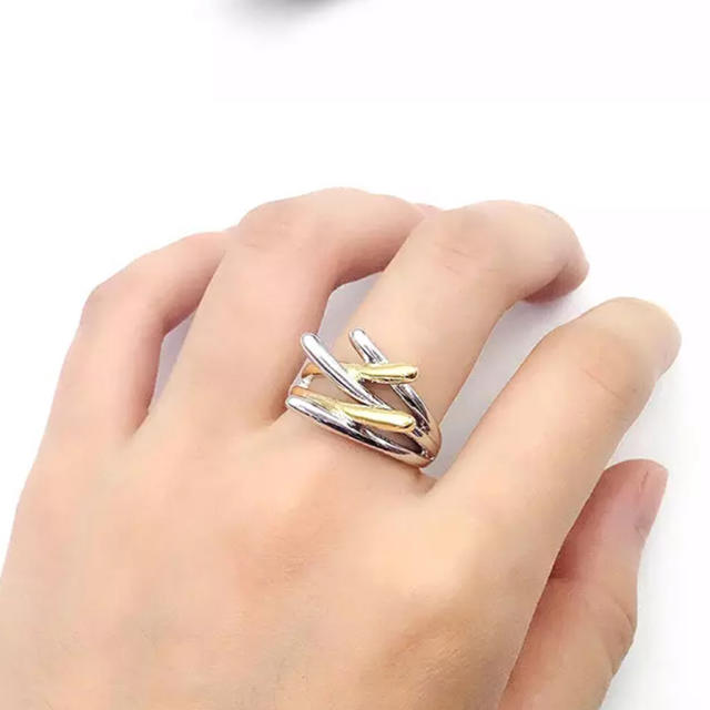 SLOBE IENA(スローブイエナ)のContrast branch ring No.236 レディースのアクセサリー(リング(指輪))の商品写真