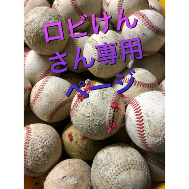 野球ボール 硬式 30球 ランクC スポーツ/アウトドアの野球(ボール)の商品写真