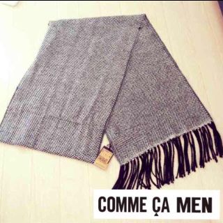 コムサメン(COMME CA MEN)のマフラー 新品＊タグ付き (マフラー)