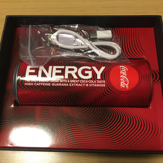 コカコーラ(コカ・コーラ)のコカ・コーラ モバイルバッテリー(バッテリー/充電器)