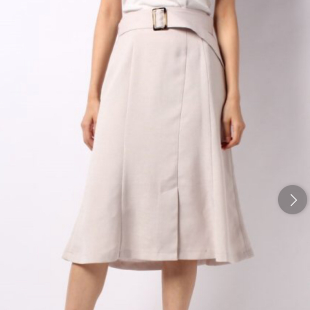 Fabulous Angela(ファビュラスアンジェラ)のマーメイドラインミモレスカート レディースのスカート(ひざ丈スカート)の商品写真