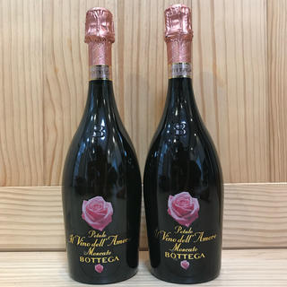 【非売品】2本  ボッテガ モスカート ペタロ (シャンパン/スパークリングワイン)
